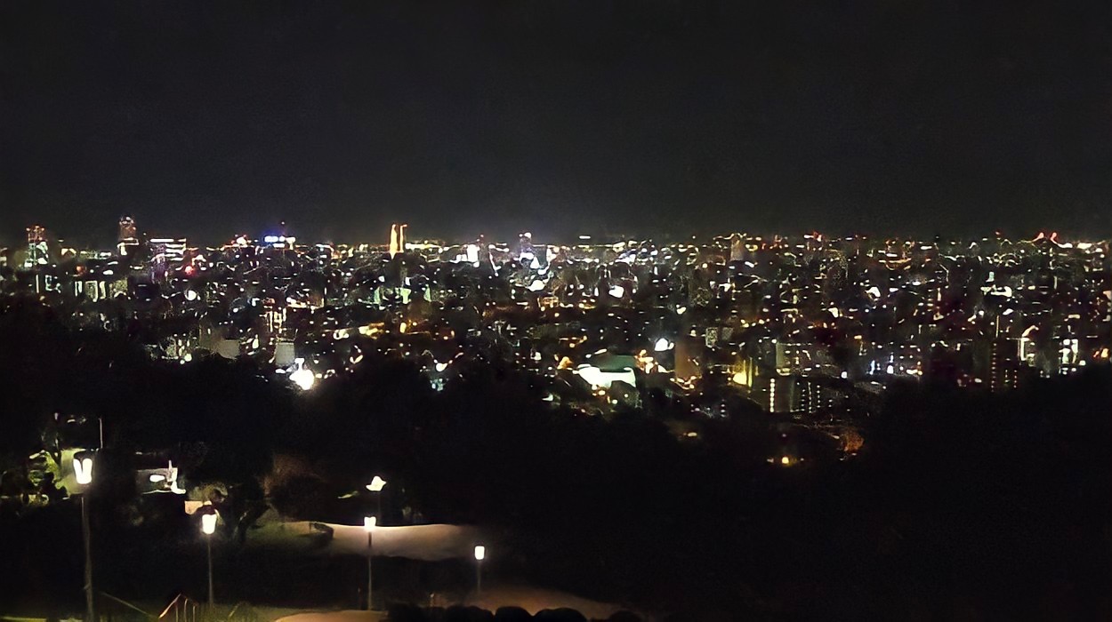 札幌の夜景おすすめ第2位　旭山記念公園