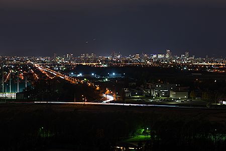 札幌夜景スポットおすすめ20選　12位:モエレ沼公園