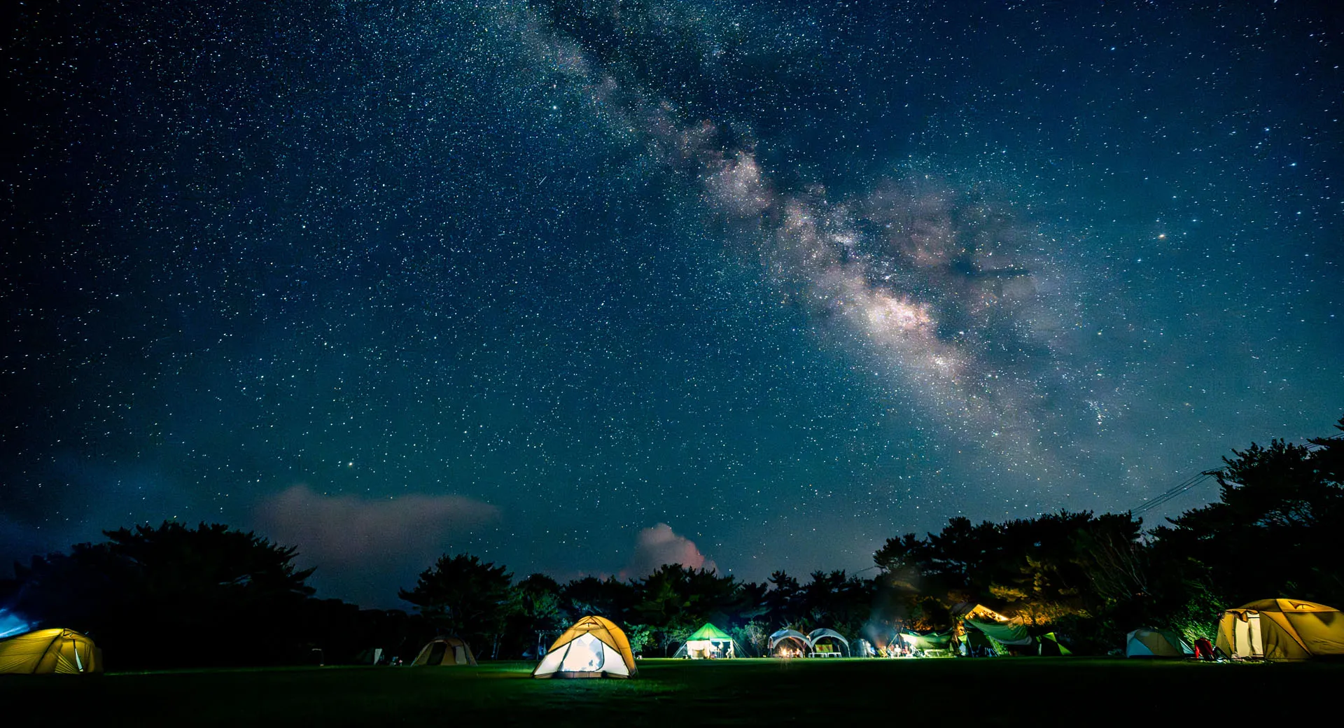 沖縄の夜景と星を楽しめる場所15選　6位:国頭村森林公園