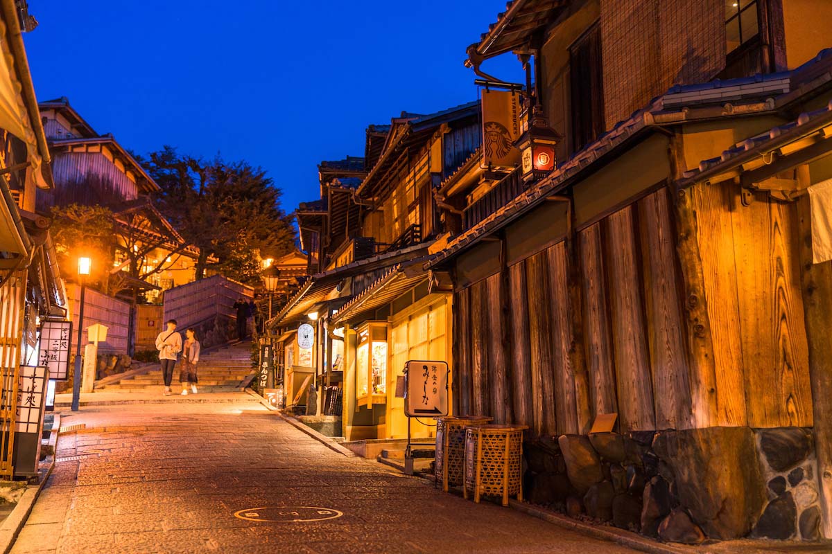 京都の夜景ドライブスポットTOP10　9位　二年・三年坂