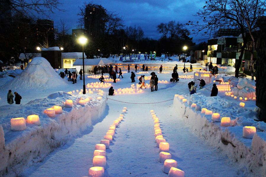 ゆきあかりin中島公園