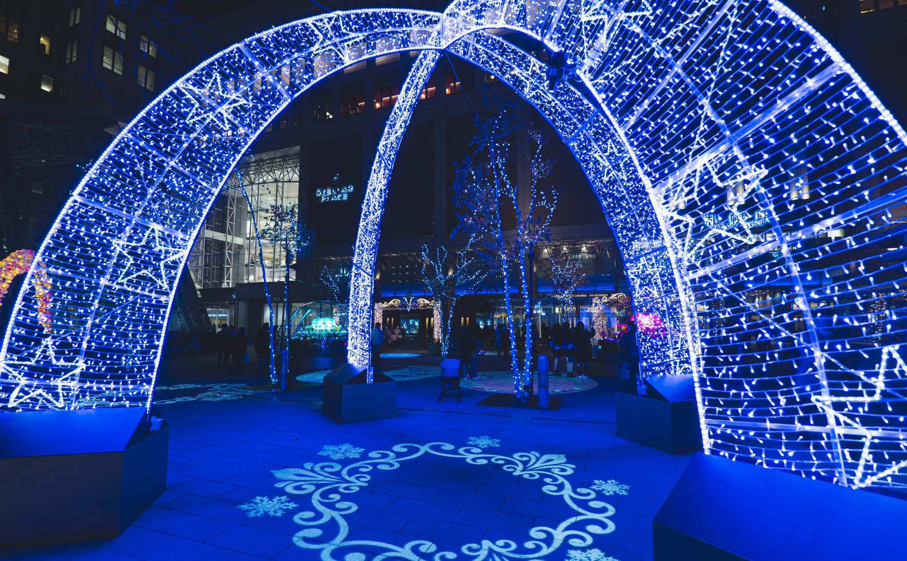 札幌のイルミネーションBEST10第10位　札幌駅南口駅前広場