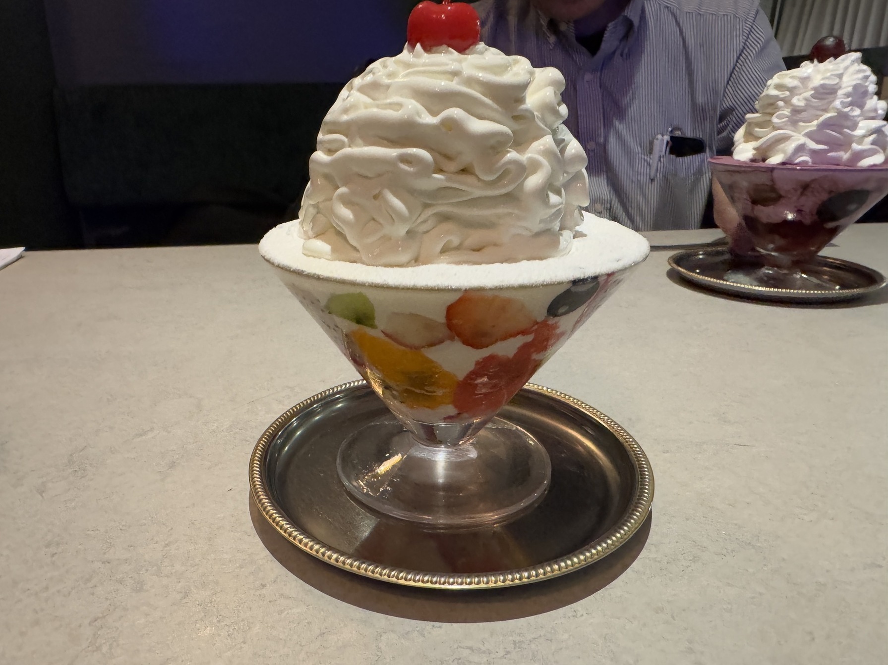 札幌のシメパフェのおすすめ20選　10位:薄野喫茶パープルダリア