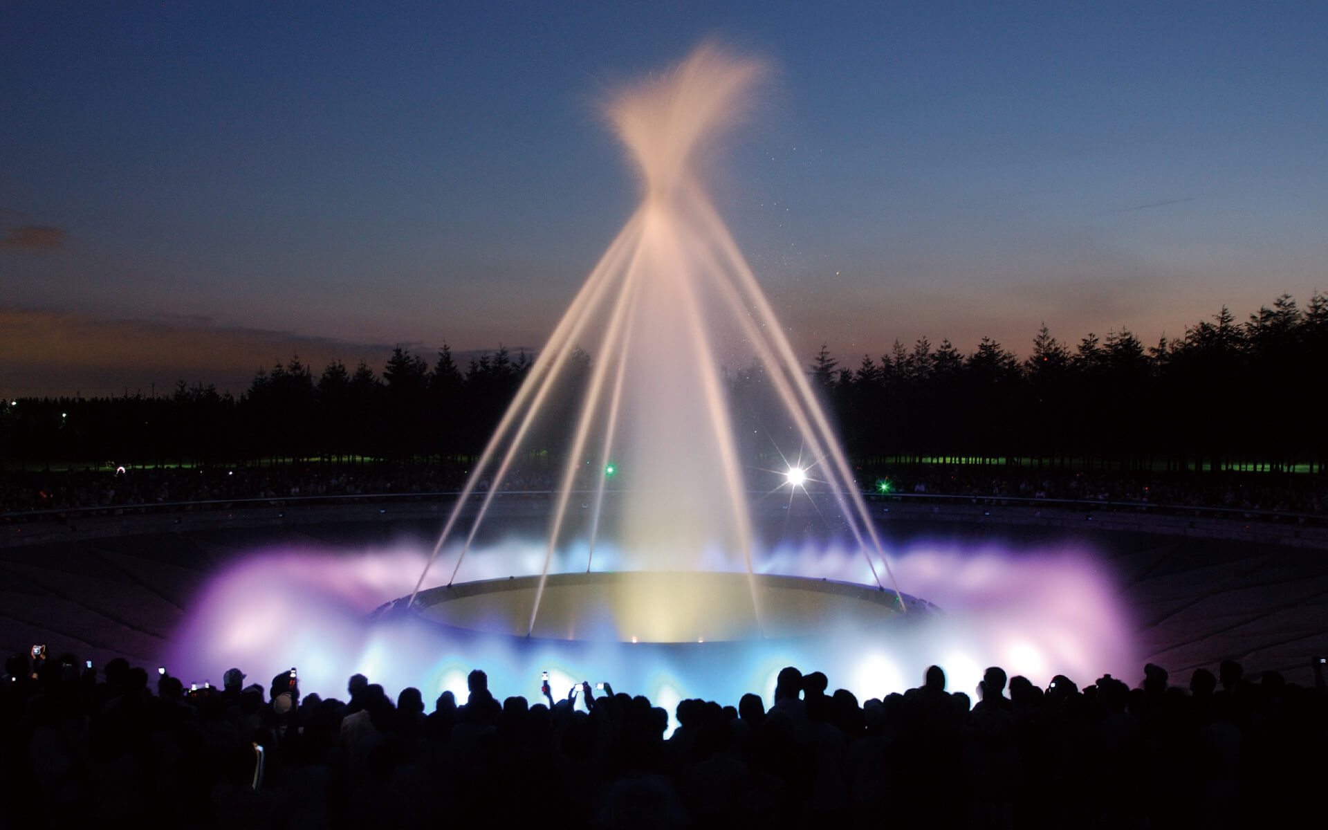 北海道の夜景のおすすめ20選　8位:モエレ沼公園