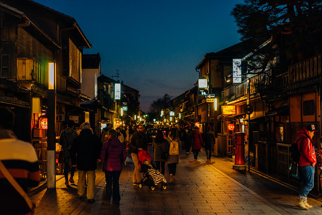 京都の夜景スポットのおすすめ20選　14位:花見小路
