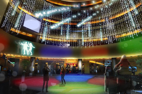 福岡のイルミネーションのおすすめ30選 4位、RIVERWALK WINTER 光の音楽祭