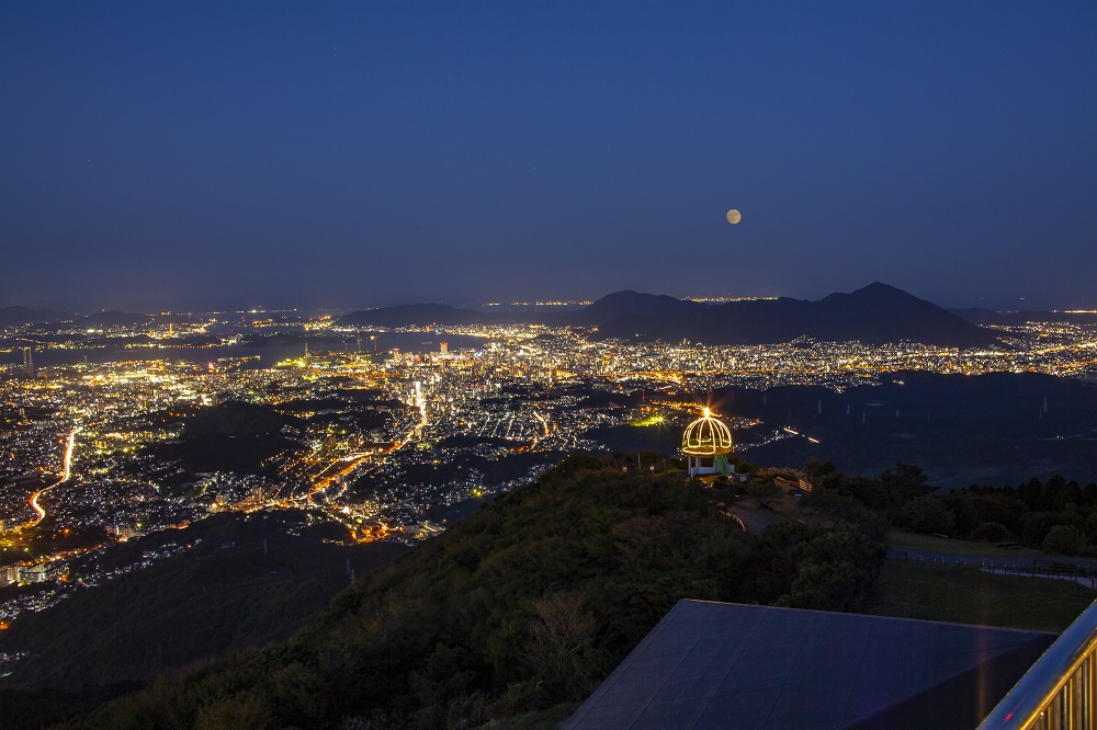 福岡の夜景スポットのおすすめ20選 5位:皿倉山2