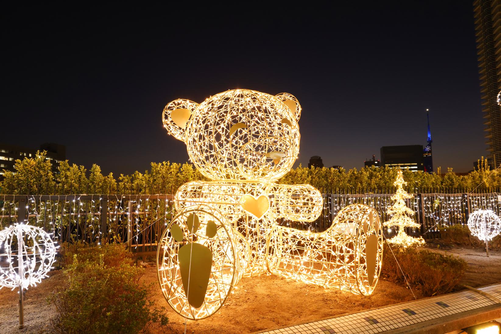 福岡のイルミネーションのおすすめ30選　22位WINTER LIGHT FANTASY ILLUMINATION（みずほ PayPay ドーム周辺）