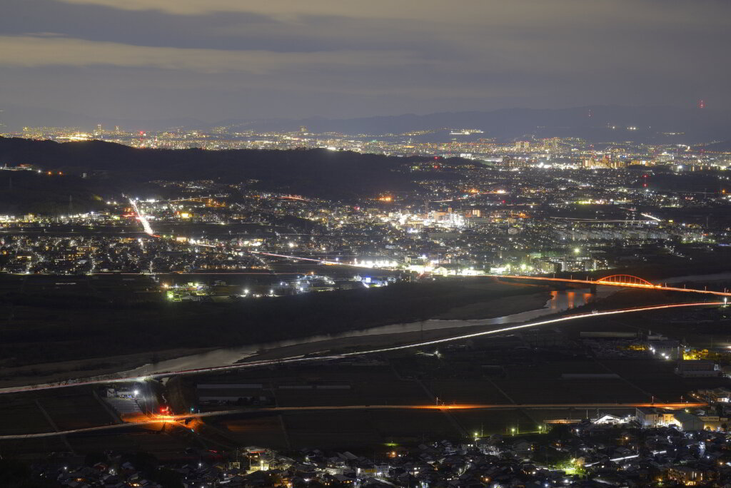 京都の夜デートのおすすめ20選　11位:万灯呂山展望台