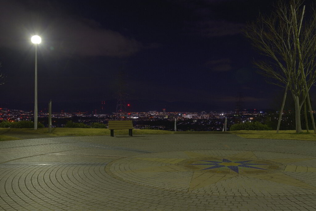 大阪の夜景のおすすめスポット20選　14位:空見の丘公園