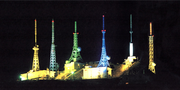 北海道の夜のドライブスポット30選 12位:測量山展望台
