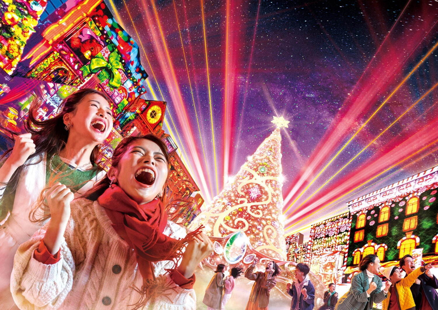 大阪のイルミネーションのおすすめ20選　6位:NO LIMIT！クリスマス