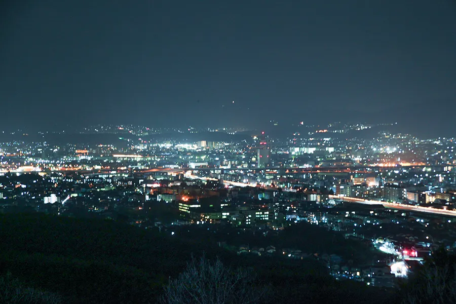 京都の夜景スポットのおすすめ20選　15位:大岩山展望所