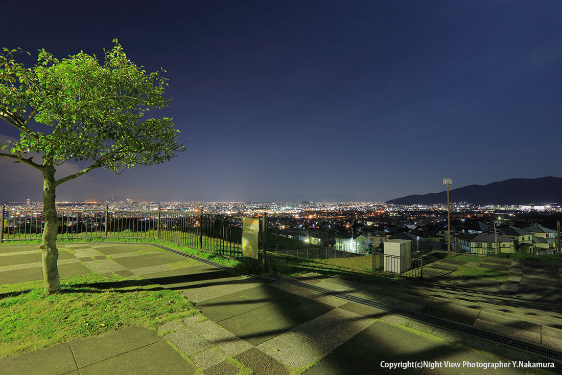 福岡の夜景スポットのおすすめ20選　20位:生松台中央公園