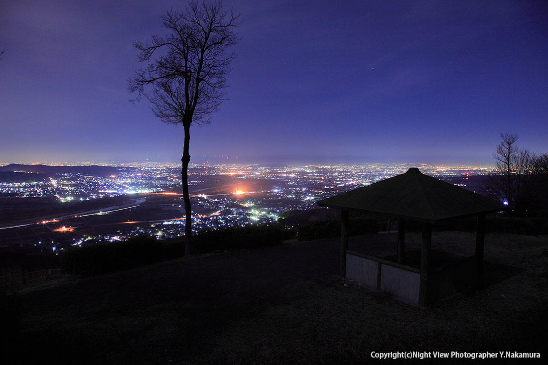 京都の夜景スポットのおすすめ20選　2位:万灯呂山展望台