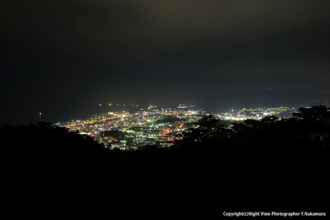 沖縄の夜景のおすすめスポット20選　5位:名護中央公園 天上展望台