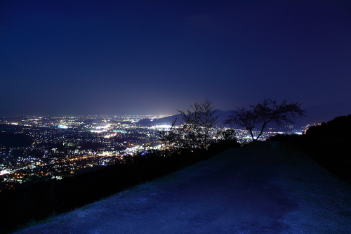 福岡の夜景スポットのおすすめ20選 8位:四王寺県民の森2