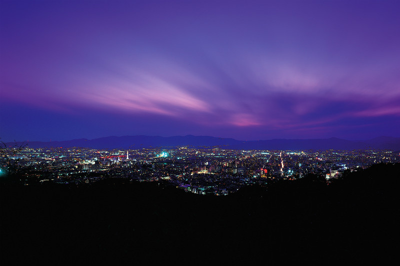 京都のナイトスポット25選　21位:将軍塚・東山山頂公園