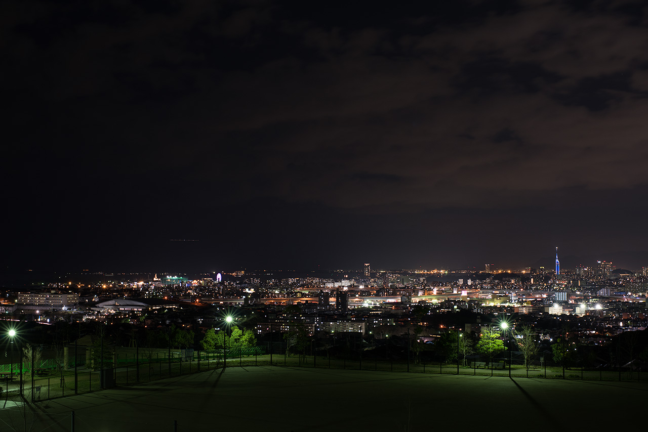 福岡の夜景ドライブのおすすめスポット20選 8位:生松台中央公園