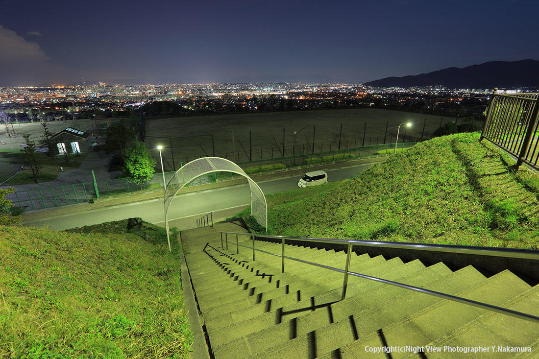 福岡の夜景ドライブのおすすめスポット20選　8位:生松台中央公園