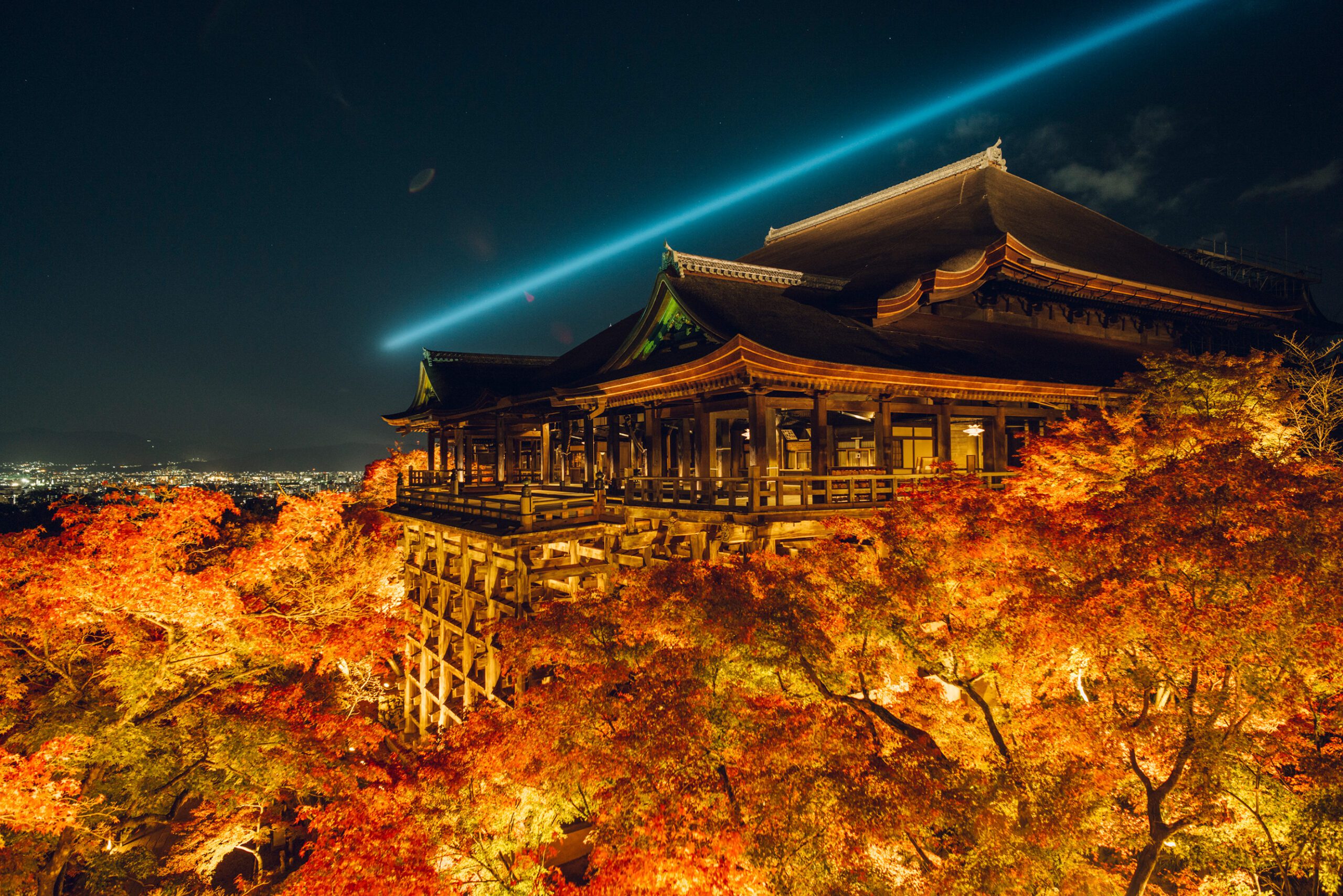 京都の夜遊びスポット20選  4位　清水寺
