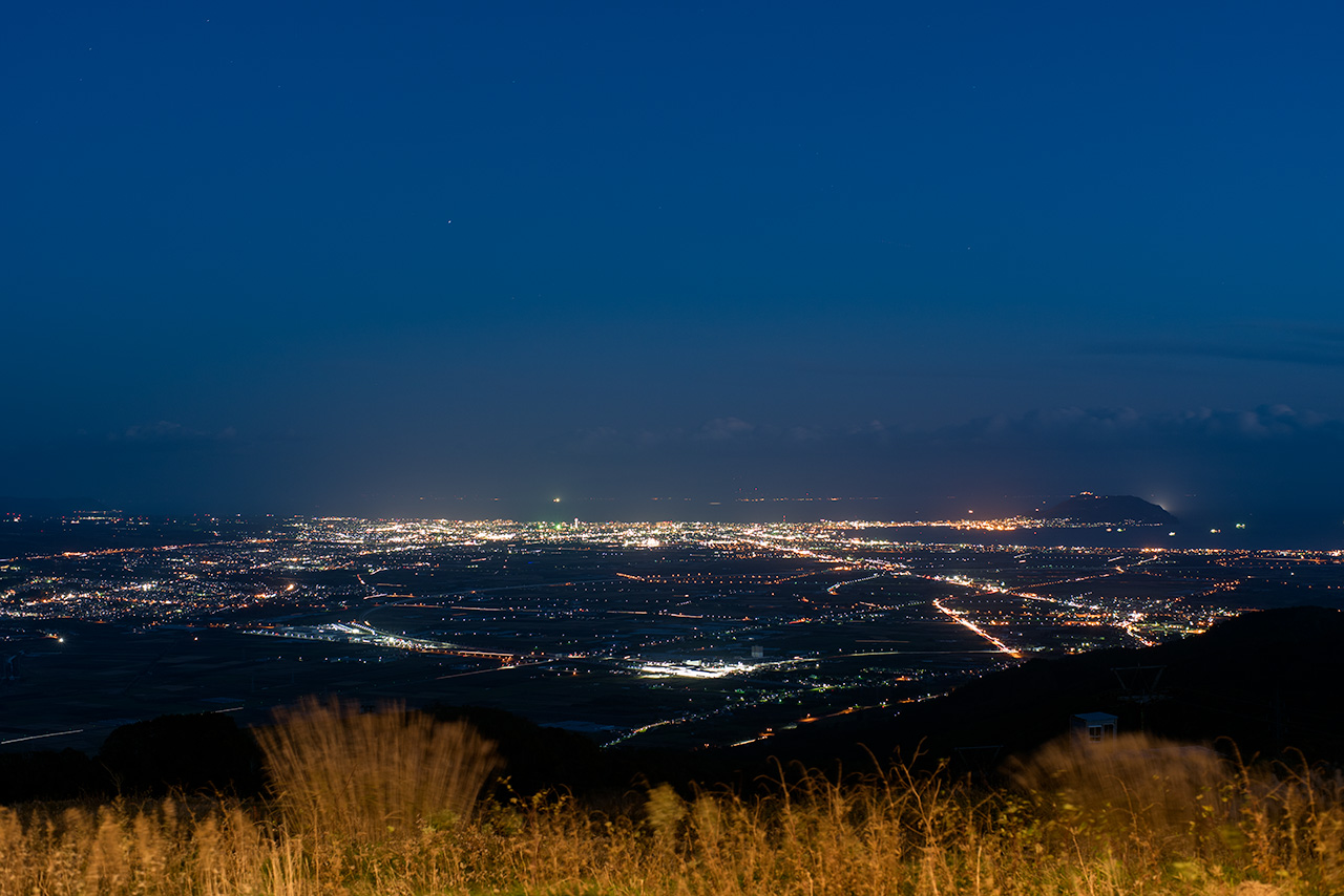 北海道の夜景ドライブスポット20選　15位:きじひき高原パノラマ展望台