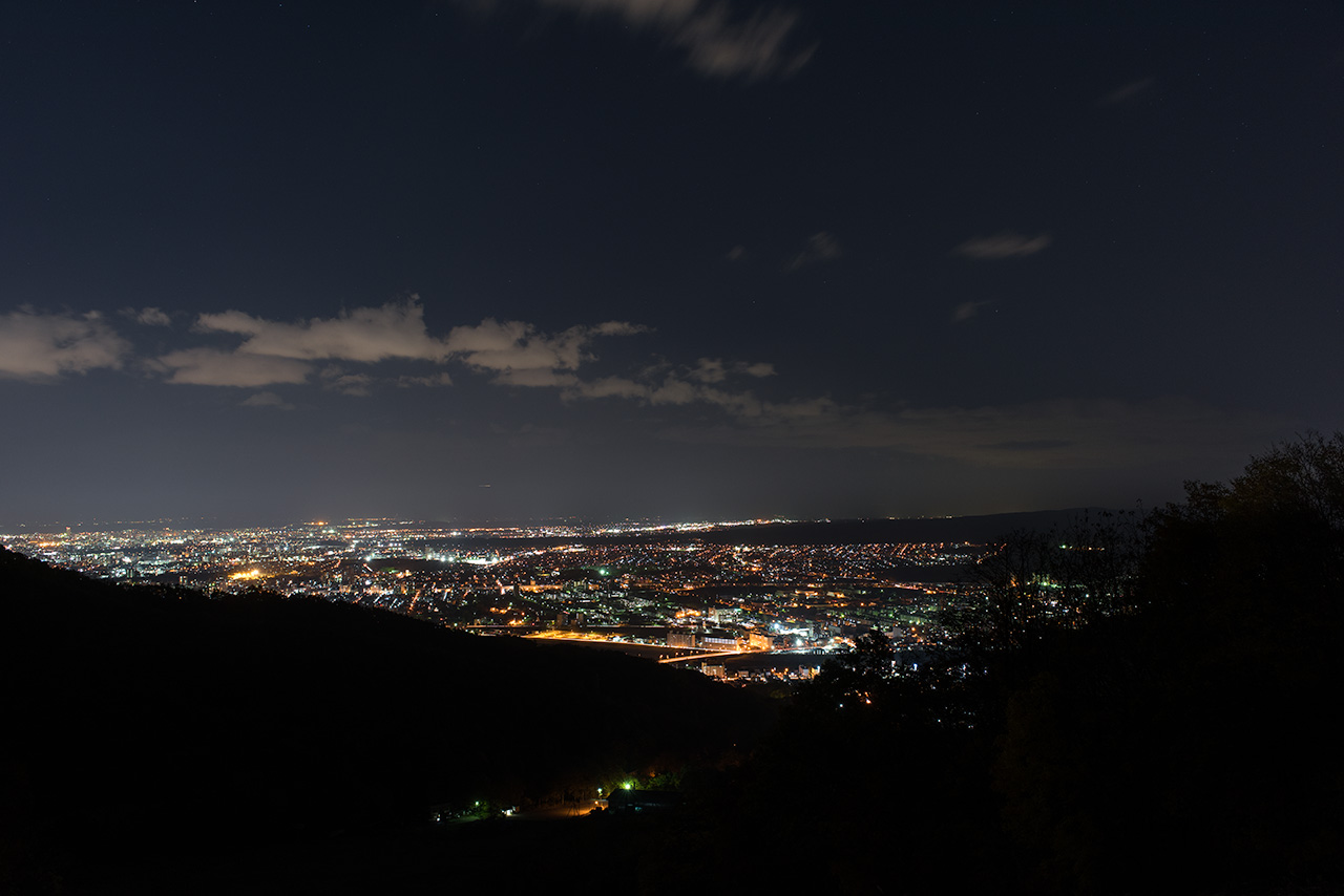 北海道の夜景ドライブスポット20選　16位:藻岩山観光道路