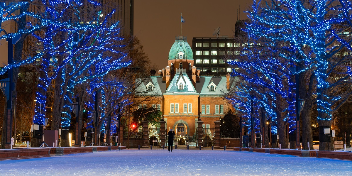 札幌の夜景でドライブするならココ！人気の場所TOP20選をご紹介！　人気第20位:北海道庁旧本庁舎（赤れんが庁舎）