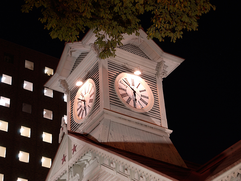 札幌の夜景でドライブするならココ！人気の場所TOP20選をご紹介！　人気第15位:札幌市時計台